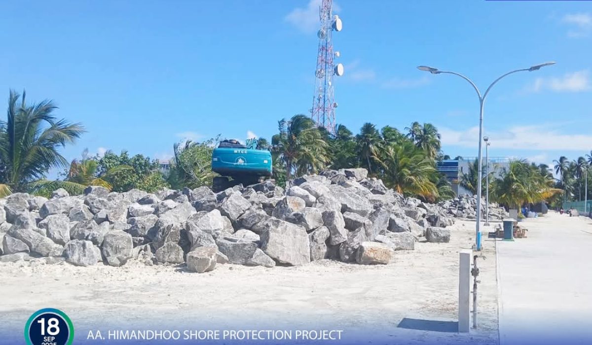 MTCC Advances AA. Himandhoo Beach Protection Project