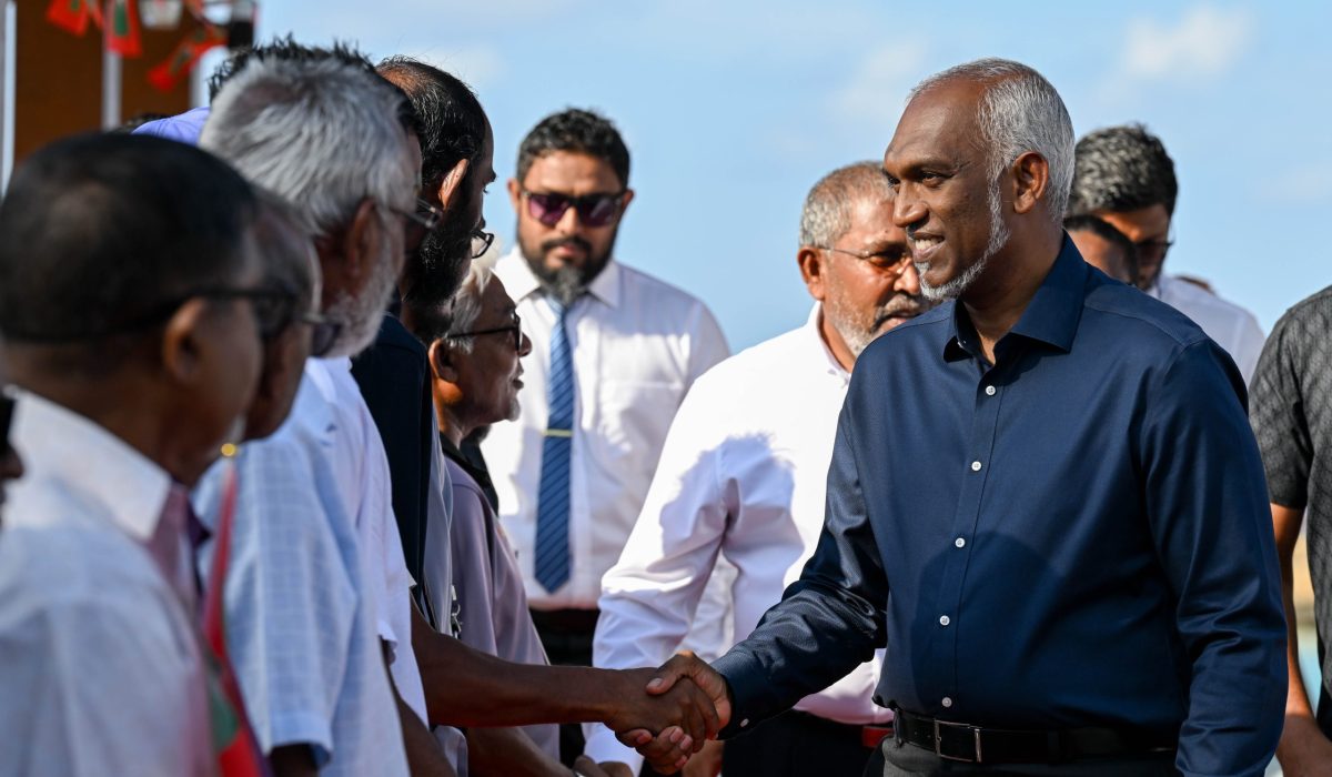 President Ends Fenfushi Sewerage Contract, Promises Swift Action