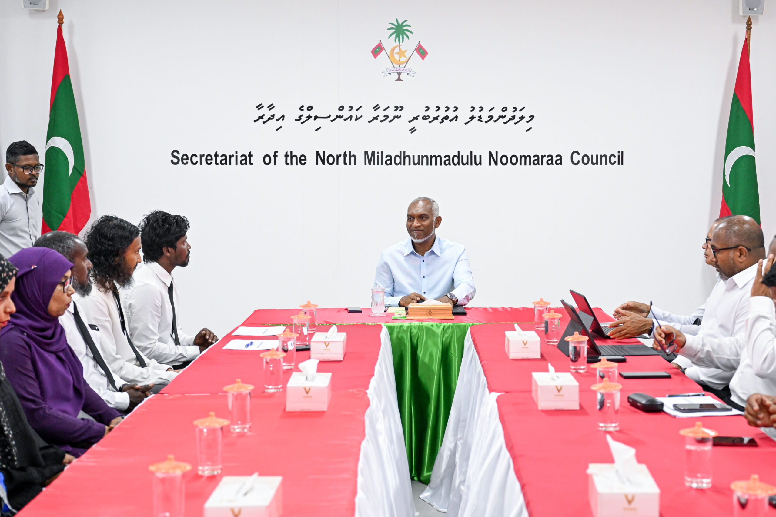 President Discusses Development Plans with Noomaraa Council