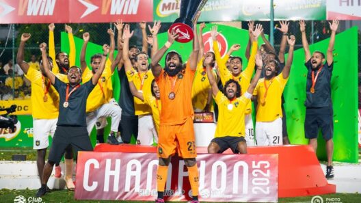 RRC Crowned Club Maldives Cup 2025 Champions