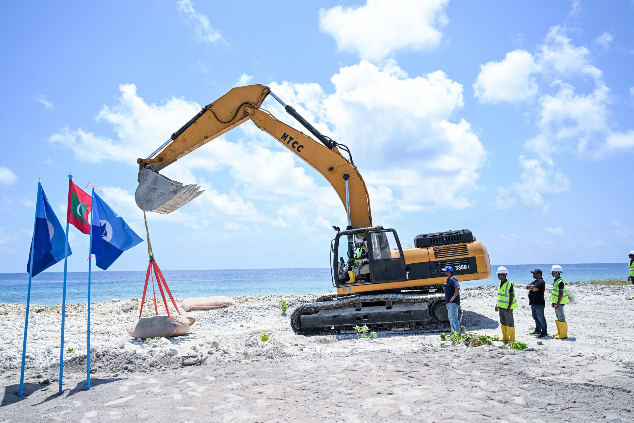 President Launches Beach Protection and Police Station Projects in Digurah