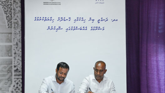 President Muizzu Launches Dhangethi Land Reclamation Project