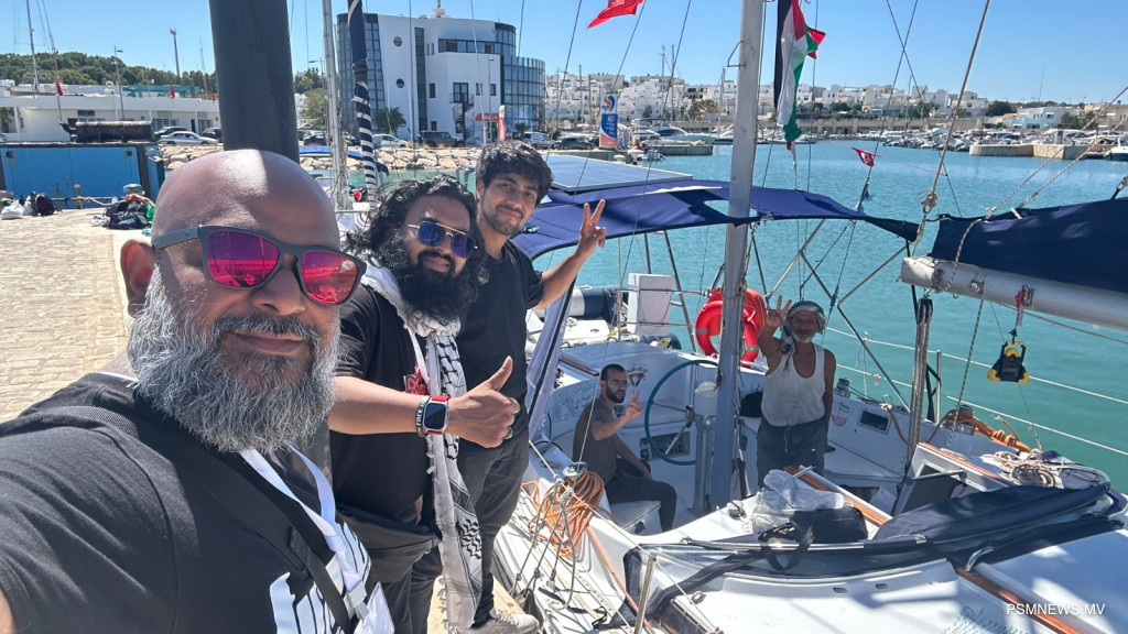 Maldivian Activist Joins Global Flotilla to Deliver Aid to Gaza