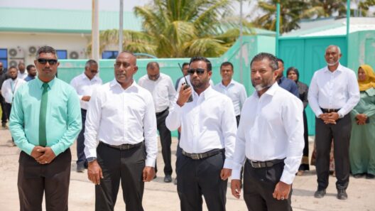 The ceremony took place on Lh. Kurendhoo Island. President Muizzu attended as Chief Guest. Minister of Construction, Housing, and Infrastructure, Dr. Abdulla Muththalib, officially launched the physical commencement of the project. MTCC Managing Director (Retd) DCP Ahmed Saudee and senior officials from the company were also present. They highlighted the project’s role in improving local maritime infrastructure. The development includes 36,363 cubic meters of maintenance dredging, a 63-meter revetment, a 415-meter breakwater, and two reinforced concrete jetties measuring 243 meters by 2 meters and 60 meters by 2 meters. The total estimated cost is MVR 53.36 million (corporatemaldives.com ). The project aims to boost connectivity, enhance harbour safety, and support economic activities on Lh. Kurendhoo.