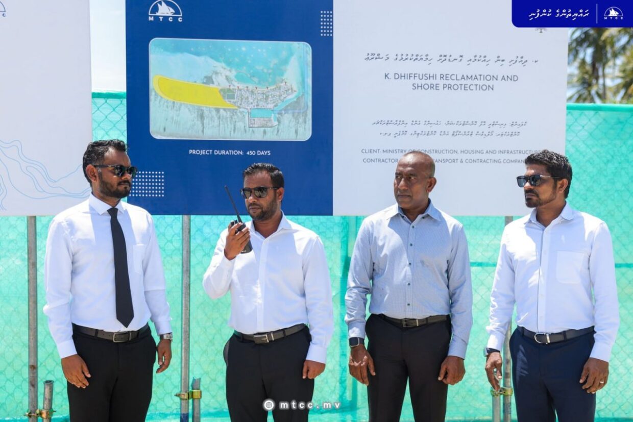 Work Starts on Dhiffushi Land and Fitness Projects