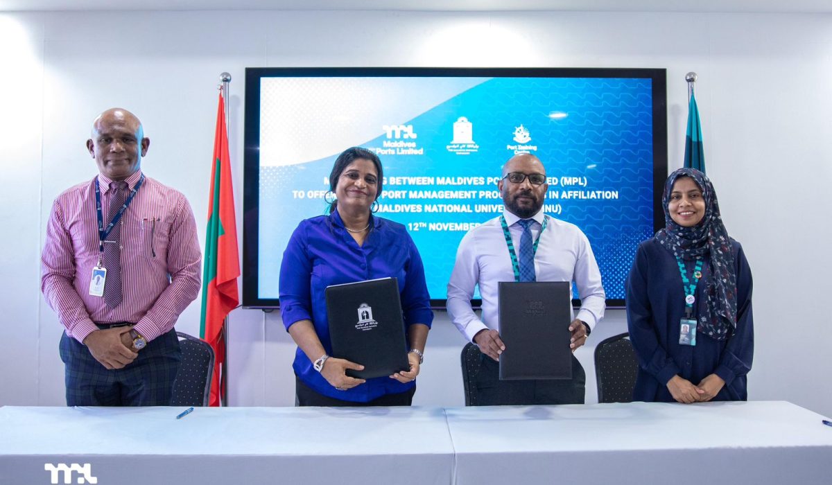 First Port Management Degree in Maldives