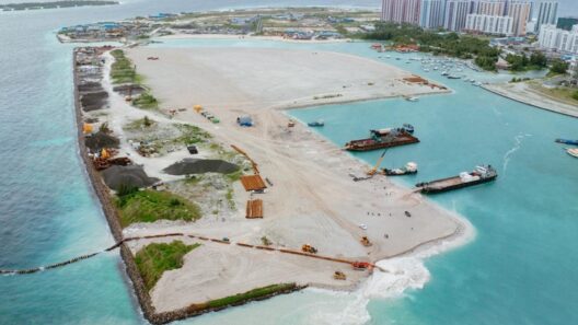 Hulhumalé Phase 3 Reclamation Reaches 63%