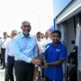 President Launches First Fuel Skid for Fishermen