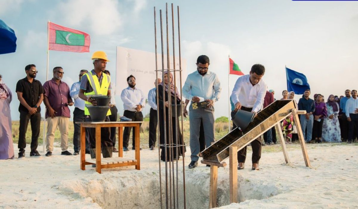 Huraa Health Center Construction Begins