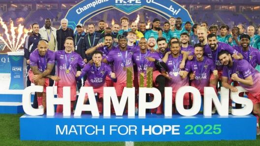 Team Chunkz Wins Match for Hope 2026 in Doha