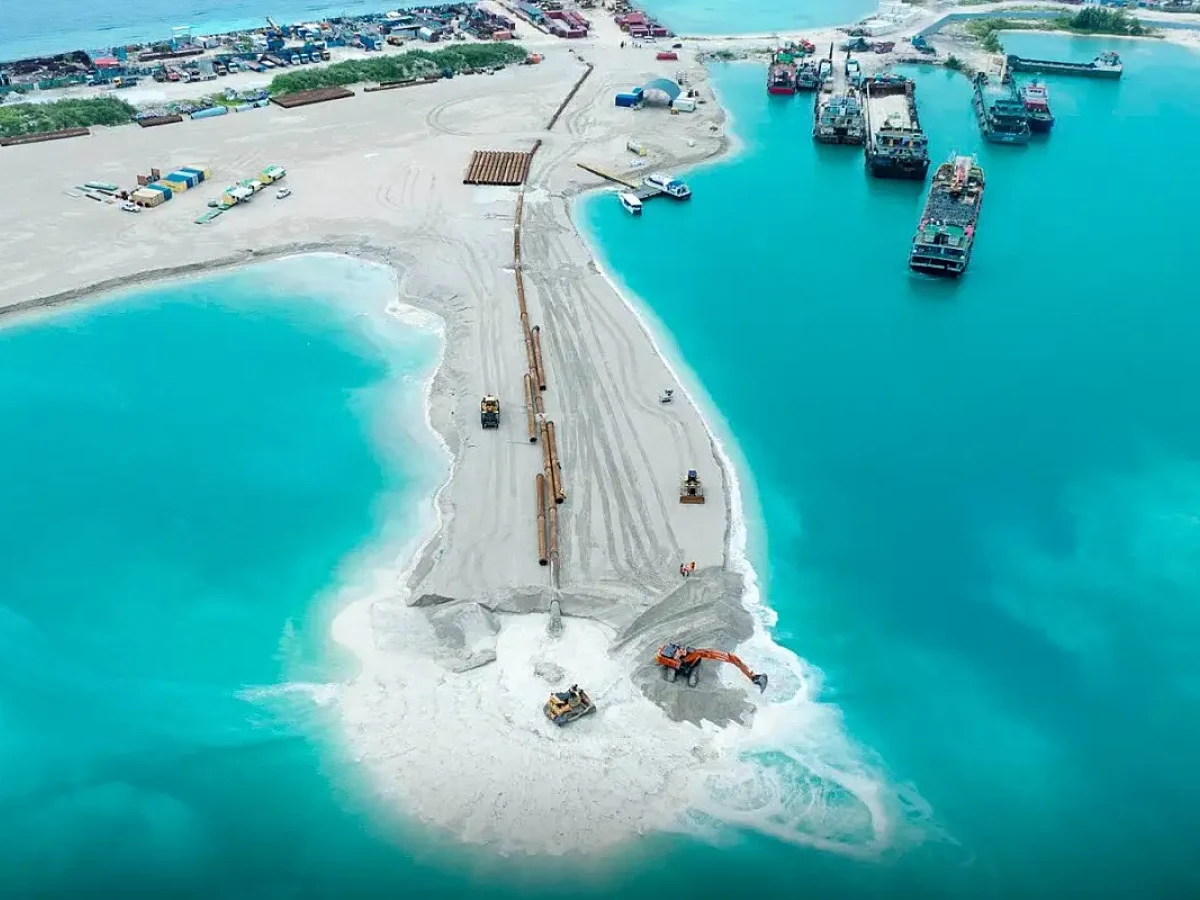 Hulhumalé Phase 3 Nears Completion