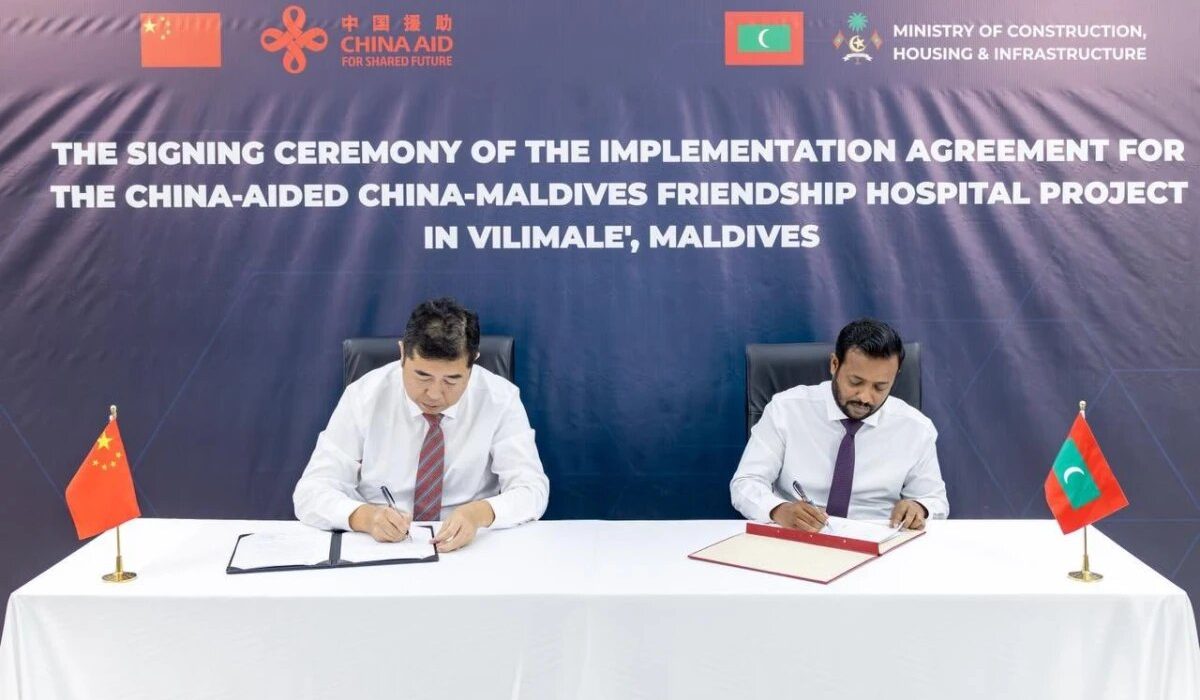 China-Maldives Hospital Deal Signed