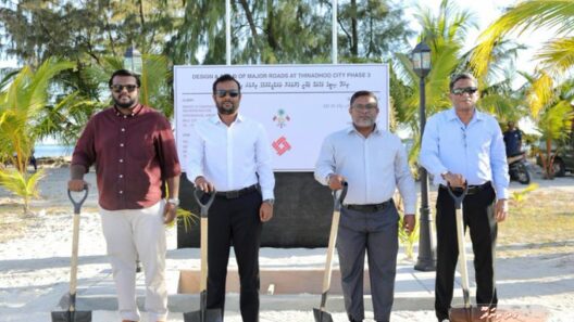 Two Major Projects Launched in Thinadhoo