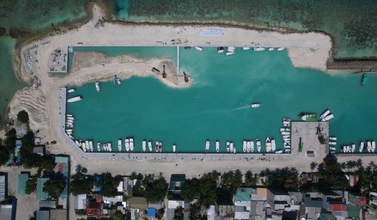 65% of Maafushi harbour project completed