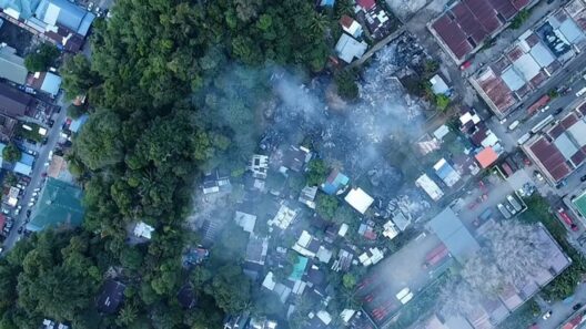 Fire Destroys Homes in Sabah