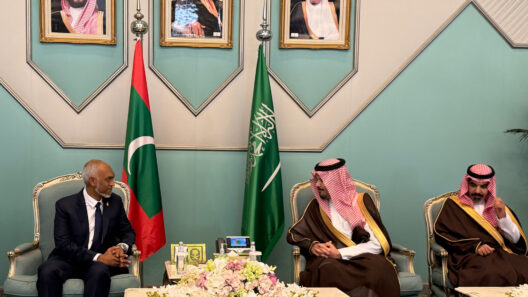 President Arrive in Saudi