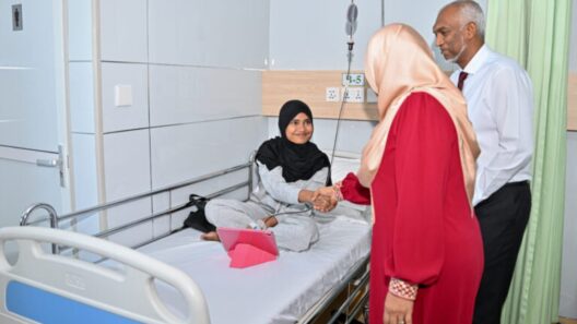 President, First Lady Visit Thalassemia Centre