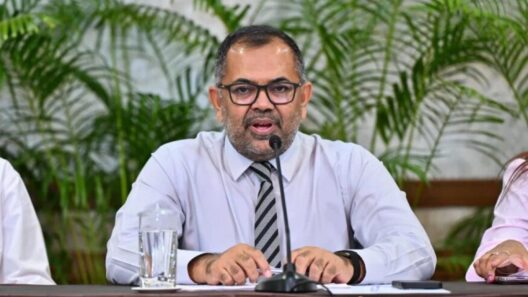 Finance Minister Moosa Zameer Resigns