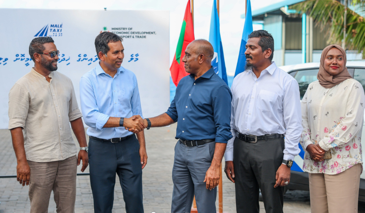Male' Taxi Line Launches in Vilimalé